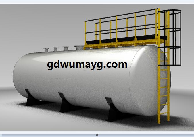 臥式儲罐-設(shè)計圖